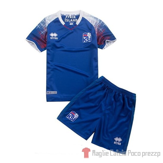 Maglia Islanda Home Bambino 2018 - Clicca l'immagine per chiudere